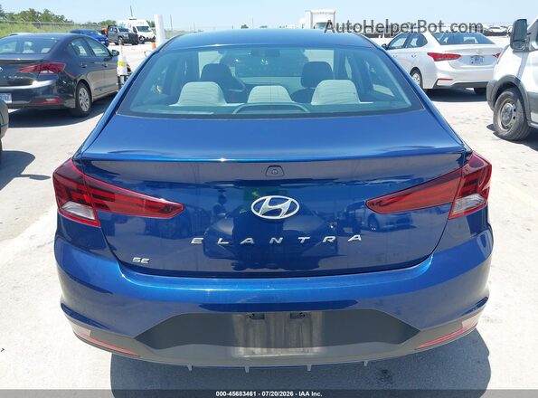 5NPD74LF3LH616285 2020 HYUNDAI ELANTRA Blue 