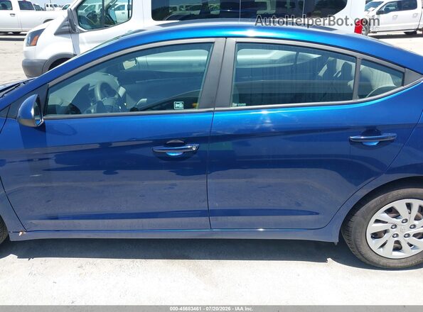 5NPD74LF3LH616285 2020 HYUNDAI ELANTRA Blue 360 interior view