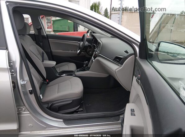 5NPD74LF3LH617355 2020 HYUNDAI ELANTRA Серебряный Вид салона спереди