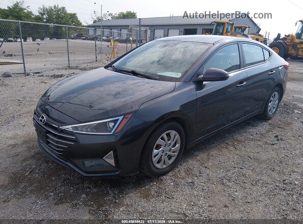 5NPD74LF3LH617937 2020 HYUNDAI ELANTRA Gray Przód lewy