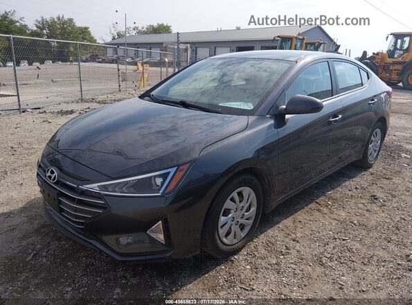 5NPD74LF3LH617937 2020 HYUNDAI ELANTRA Gray Widok z przodu