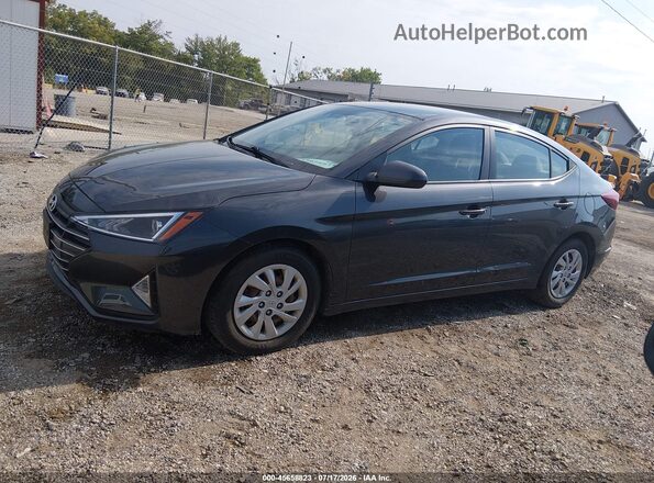 5NPD74LF3LH617937 2020 HYUNDAI ELANTRA Gray Widok wnętrza 360 stopni