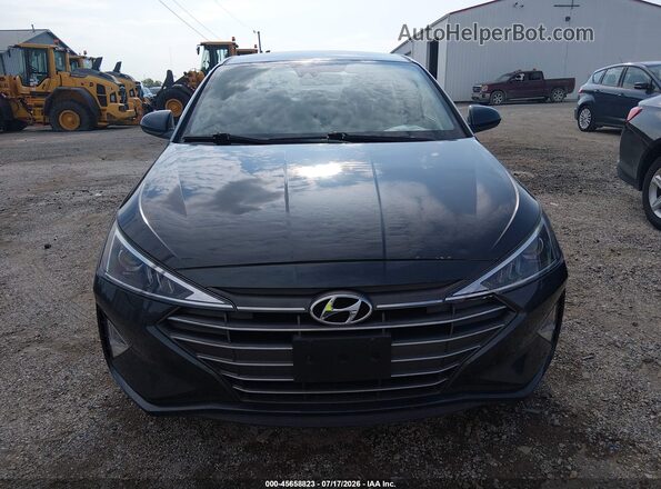 5NPD74LF3LH617937 2020 HYUNDAI ELANTRA Gray Widok zestawu wskaźników