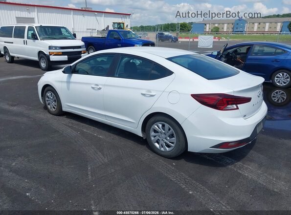 5NPD74LF3LH618134 2020 HYUNDAI ELANTRA White Trasero izquierdo