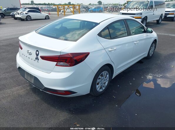 5NPD74LF3LH618134 2020 HYUNDAI ELANTRA White Trasero derecho