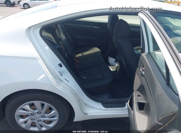 5NPD74LF3LH618134 2020 HYUNDAI ELANTRA White Vista de la etiqueta del VIN