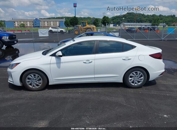 5NPD74LF3LH618134 2020 HYUNDAI ELANTRA White Vista interior trasera