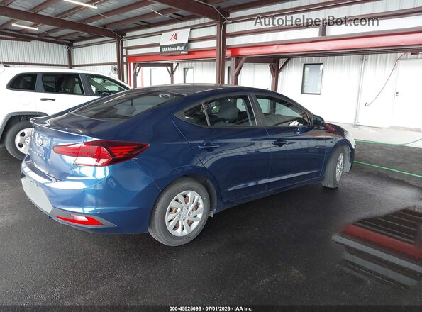 5NPD74LF3LH618201 2020 HYUNDAI ELANTRA Blue Հետևի աջ