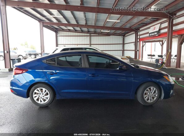 5NPD74LF3LH618201 2020 HYUNDAI ELANTRA Blue 