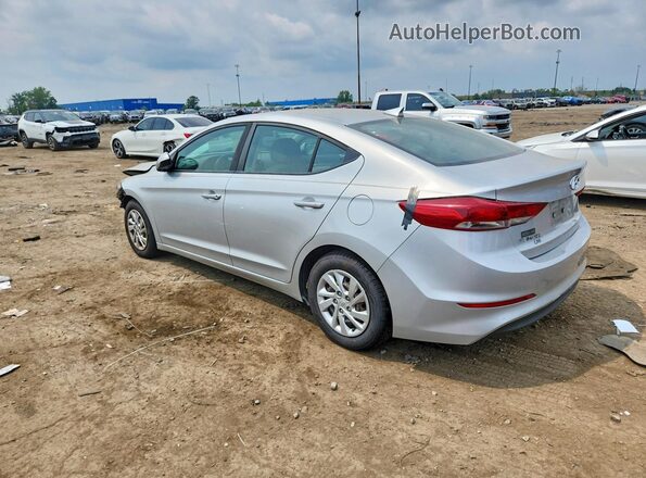 5NPD74LF4HH104302 2017 HYUNDAI ELANTRA Silver უკანა მარცხენა
