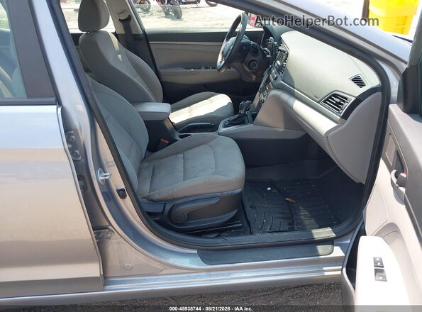 5NPD74LF4HH104350 2017 HYUNDAI ELANTRA Silver Vista interior delantera