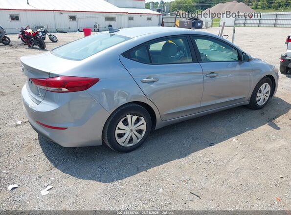 5NPD74LF4HH104350 2017 HYUNDAI ELANTRA Silver Trasero derecho