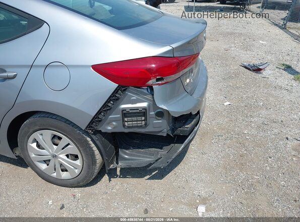 5NPD74LF4HH104350 2017 HYUNDAI ELANTRA Silver Vista frontal