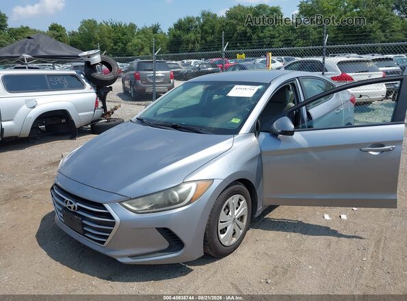 5NPD74LF4HH104350 2017 HYUNDAI ELANTRA Silver 