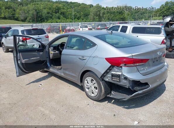 5NPD74LF4HH104350 2017 HYUNDAI ELANTRA Silver 
