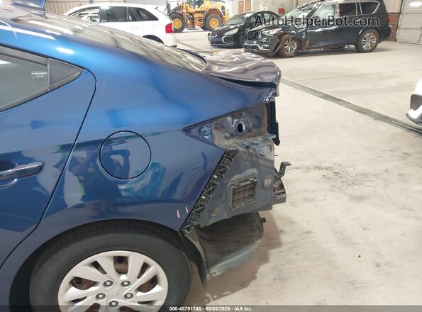 5NPD74LF4HH132701 2017 HYUNDAI ELANTRA Blue წინა ხედი