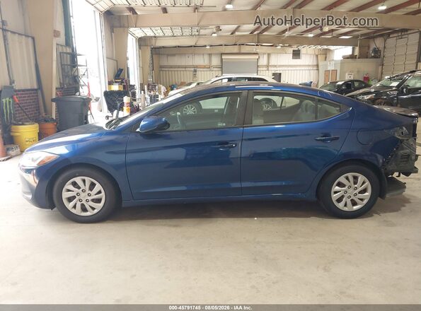5NPD74LF4HH132701 2017 HYUNDAI ELANTRA Blue 