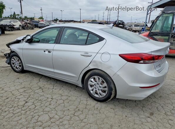 5NPD74LF4HH137803 2017 HYUNDAI ELANTRA Silver Trasero izquierdo