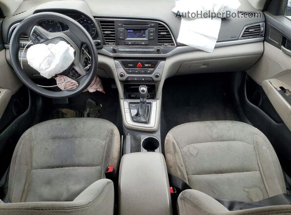 5NPD74LF4HH137803 2017 HYUNDAI ELANTRA Silver Vista del salpicadero