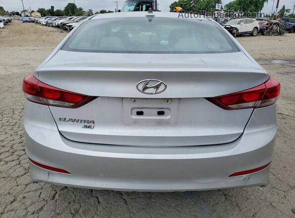 5NPD74LF4HH137803 2017 HYUNDAI ELANTRA Silver Vista trasera