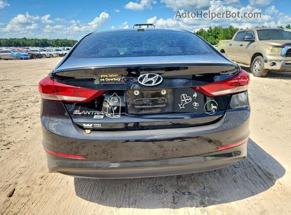 5NPD74LF4HH144234 2017 HYUNDAI ELANTRA Черный Вид сзади