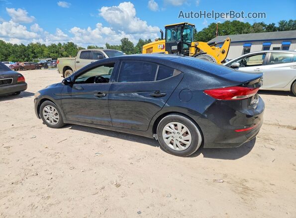 5NPD74LF4HH144234 2017 HYUNDAI ELANTRA Черный Задняя левая четверть