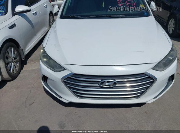 5NPD74LF4HH168288 2017 HYUNDAI ELANTRA White წინა ხედი
