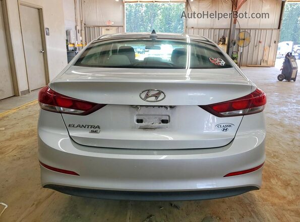 5NPD74LF4HH212077 2017 HYUNDAI ELANTRA Серебряный Вид сзади