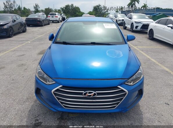 5NPD74LF4HH212550 2017 HYUNDAI ELANTRA Синий Вид спереди