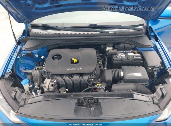 5NPD74LF4HH212550 2017 HYUNDAI ELANTRA Синий Вид сзади