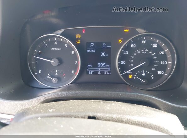 5NPD74LF4JH269305 2018 HYUNDAI ELANTRA Gray Հետևի նստատեղերի տեսք