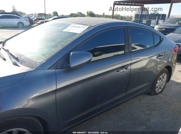 5NPD74LF4JH269305 2018 HYUNDAI ELANTRA Gray Սալոնի 360 աստիճան տեսք