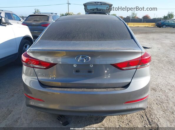 5NPD74LF4JH269305 2018 HYUNDAI ELANTRA Gray 