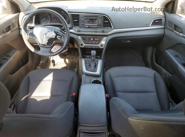5NPD74LF4JH283169 2018 HYUNDAI ELANTRA Blue Dashboard view