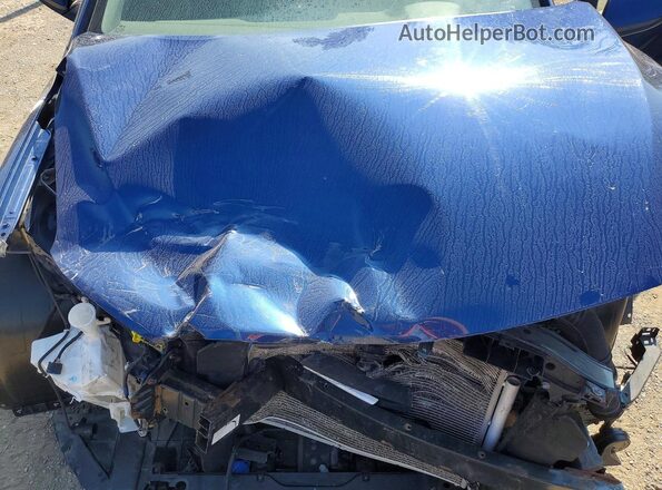 5NPD74LF4JH283169 2018 HYUNDAI ELANTRA Blue Rear interior view