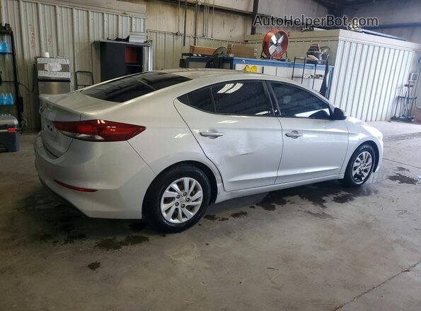 5NPD74LF4JH291921 2018 HYUNDAI ELANTRA Silver Задня права чверть