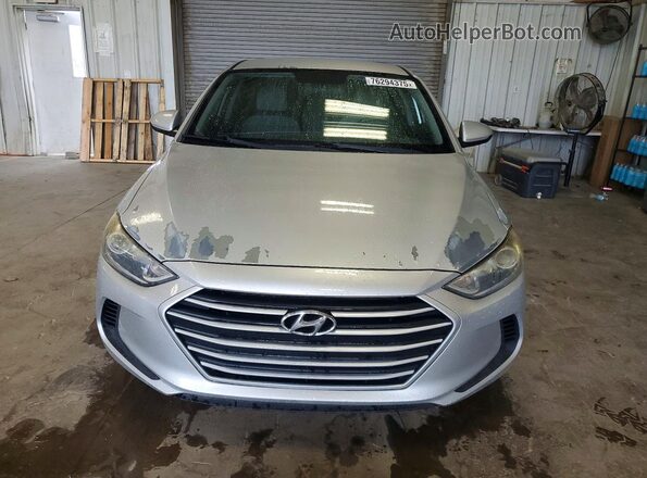 5NPD74LF4JH291921 2018 HYUNDAI ELANTRA Silver Вид спереду