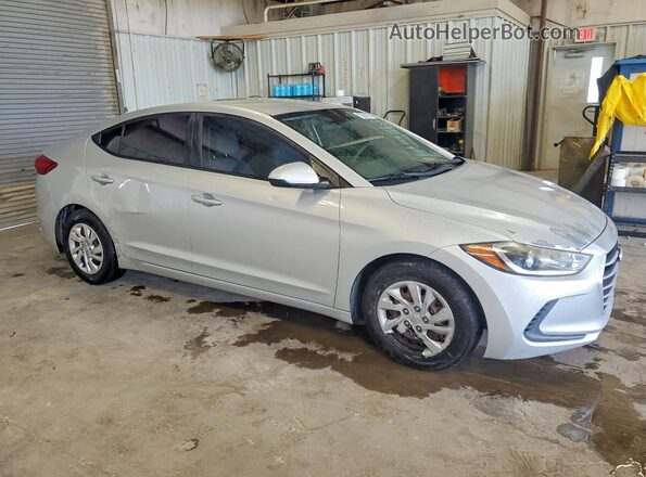 5NPD74LF4JH291921 2018 HYUNDAI ELANTRA Silver Передня права чверть