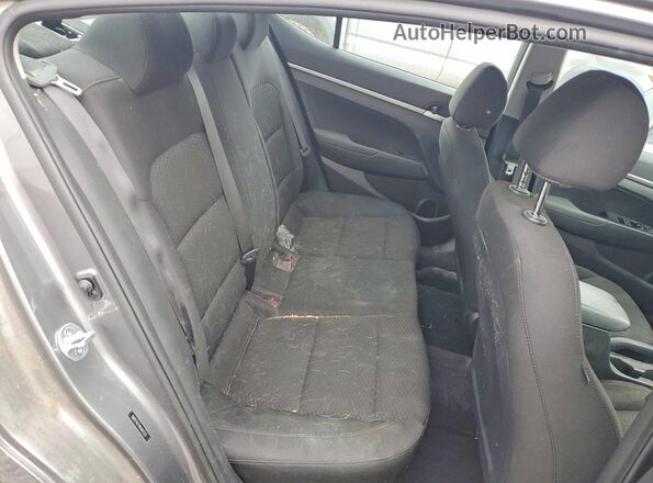 5NPD74LF4KH401223 2019 HYUNDAI ELANTRA Gray Widok tylnych siedzeń