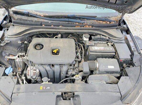 5NPD74LF4KH401223 2019 HYUNDAI ELANTRA Gray Widok wnętrza z tyłu