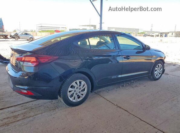 5NPD74LF4KH445125 2019 HYUNDAI ELANTRA Black უკანა მარჯვენა