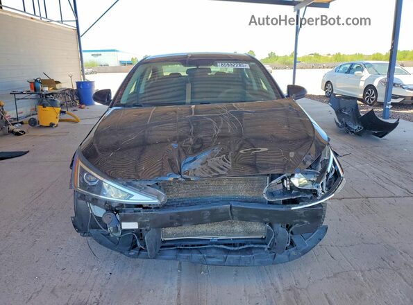5NPD74LF4KH445125 2019 HYUNDAI ELANTRA Black წინა ხედი