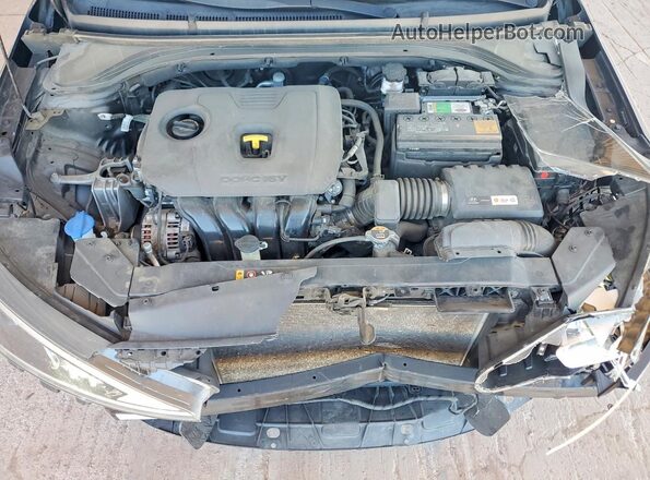 5NPD74LF4KH445125 2019 HYUNDAI ELANTRA Black უკანა სალონის ხედი