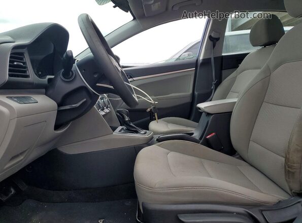 5NPD74LF4KH461325 2019 HYUNDAI ELANTRA Blue Vista interior delantera
