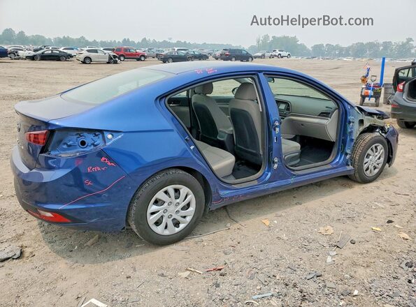 5NPD74LF4KH465763 2019 HYUNDAI ELANTRA Blue Tył prawy