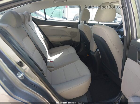 5NPD74LF4KH475404 2019 HYUNDAI ELANTRA Gray Вид наклейки з VIN-кодом