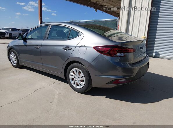 5NPD74LF4KH475404 2019 HYUNDAI ELANTRA Gray Задня ліва чверть