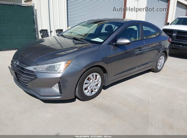 5NPD74LF4KH475404 2019 HYUNDAI ELANTRA Gray Передня ліва чверть