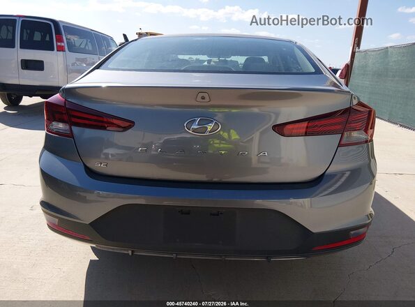 5NPD74LF4KH475404 2019 HYUNDAI ELANTRA Gray 