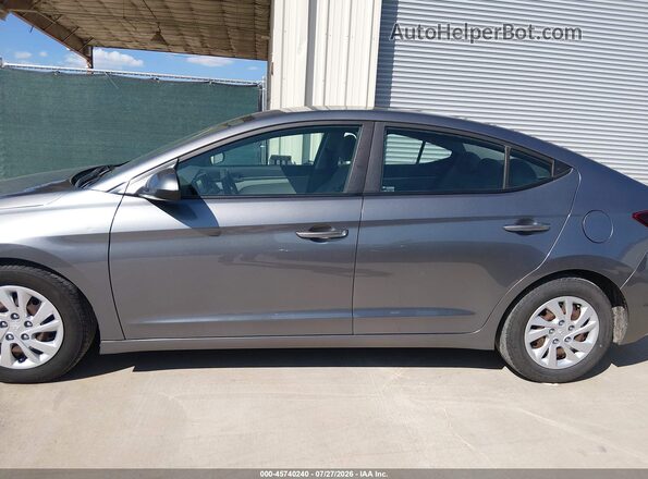 5NPD74LF4KH475404 2019 HYUNDAI ELANTRA Gray 